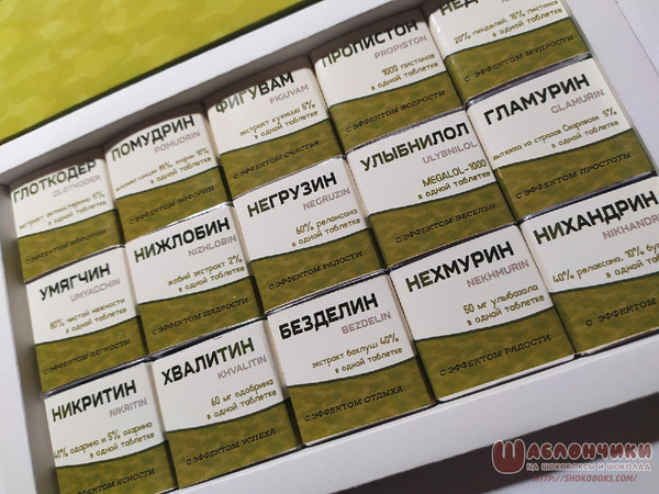 сладкая аптечка Камуфляж с шоколадом Монетный Двор шаблоны скачать